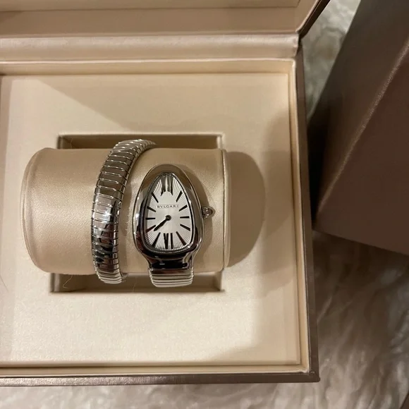 BVLGARI Tubogas Serpenti Stainless Steel Watch - Picture 2 of 11